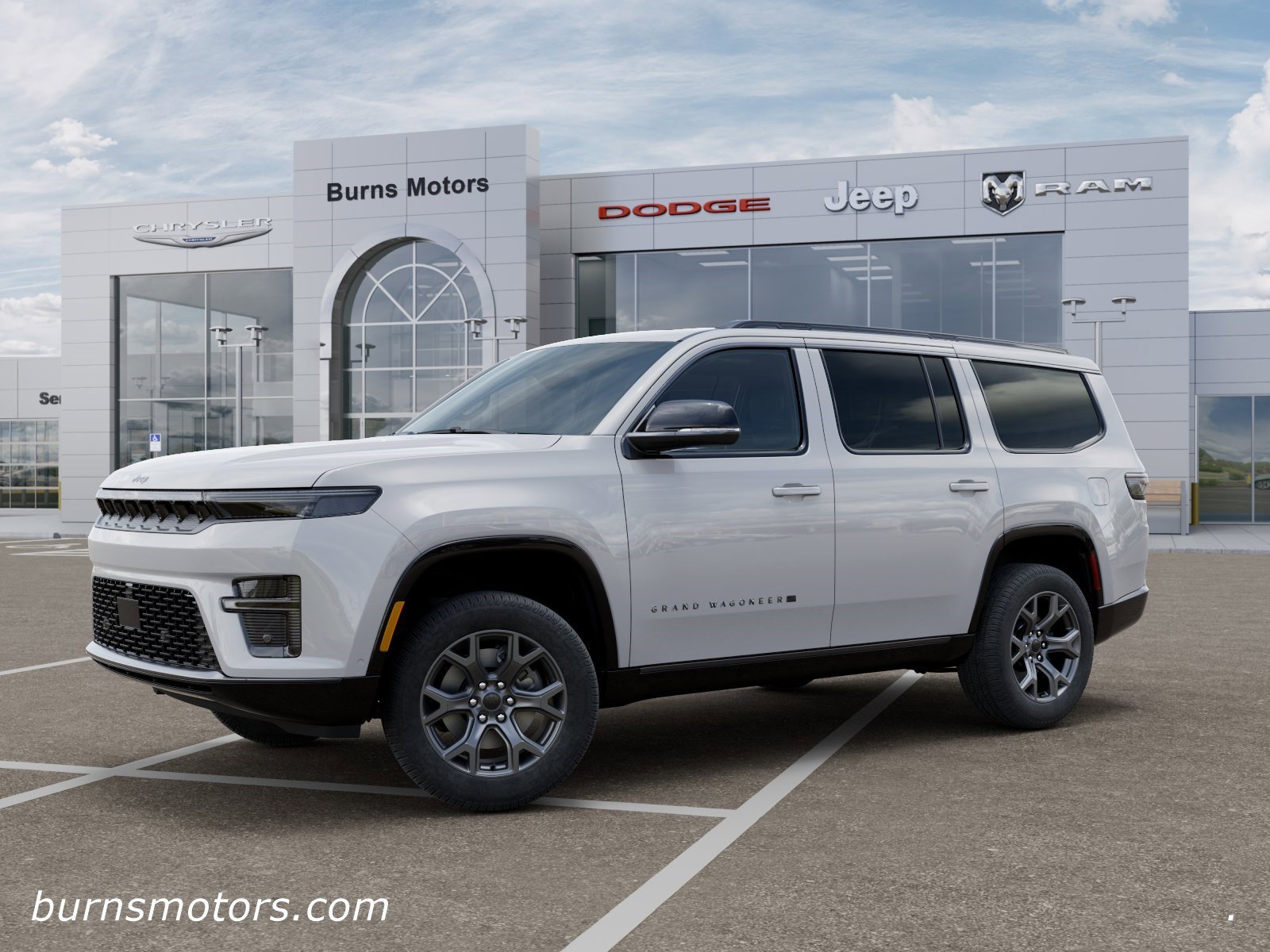 New 2026 Bright White Clear-Coat Exterior Paint Jeep Limited Altitude image 2