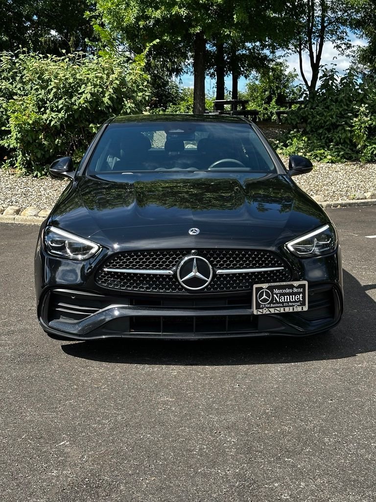 Certified Used 2023 Black Mercedes-Benz C 300 image 2