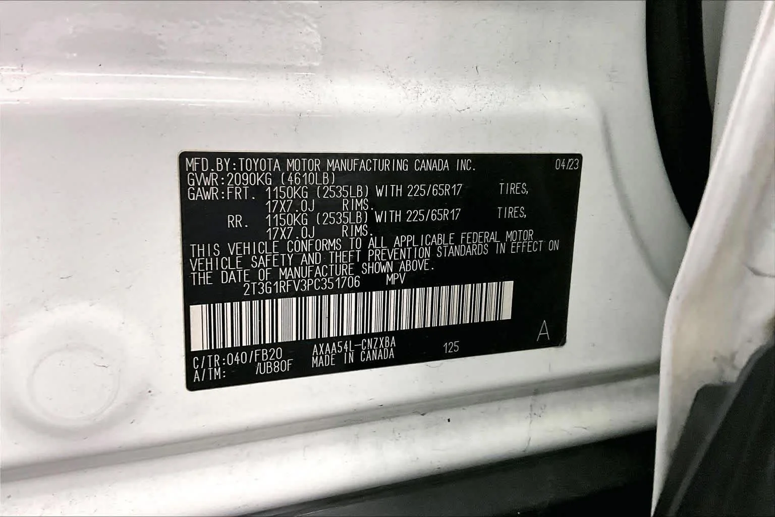 Used 2023 Ice Cap Toyota LE image 37