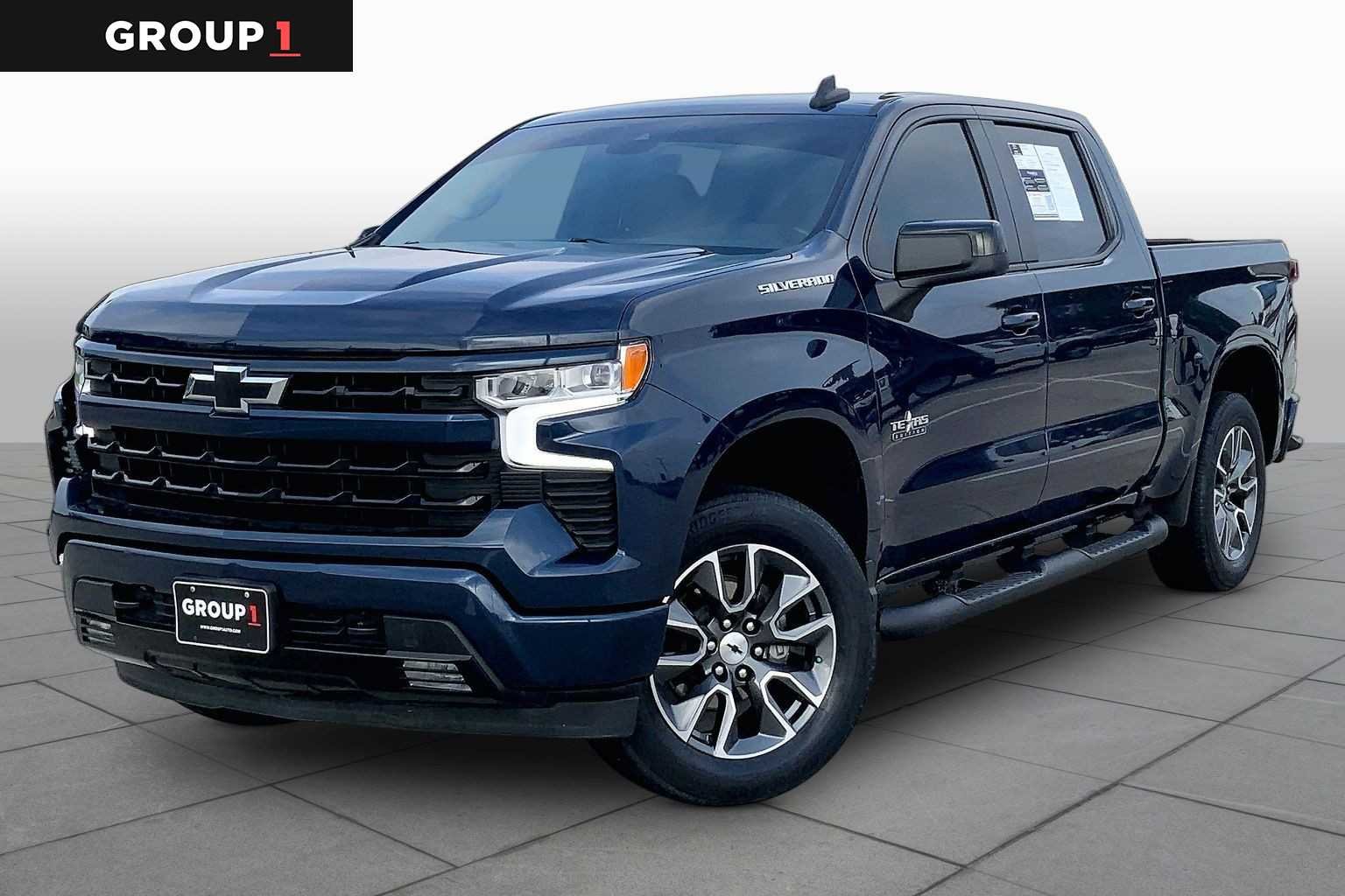 Used 2023 Northsky Blue Metallic Chevrolet RST image 1