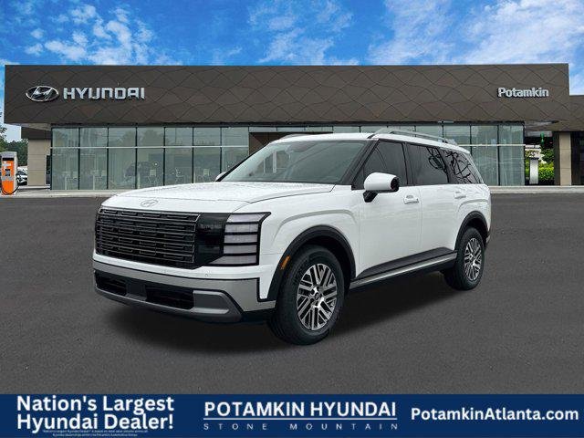 New 2026 Creamy White Pearl Hyundai SEL 7P image 1
