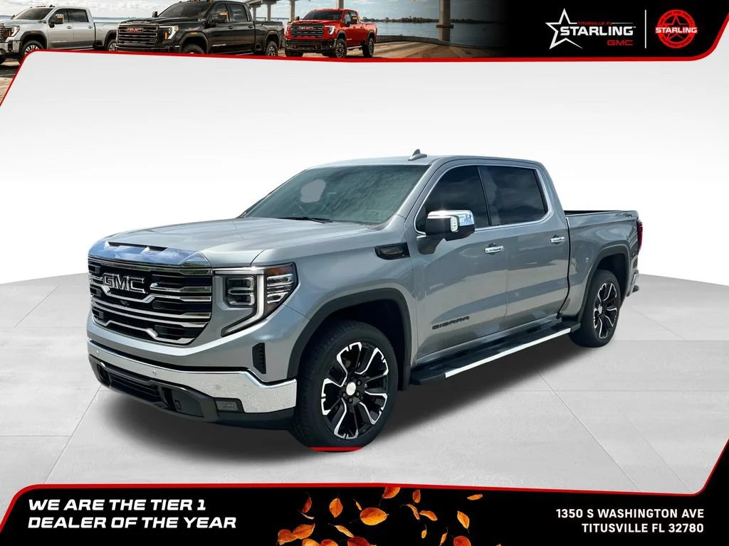 New 2026 Sterling Metallic GMC SLT image 1