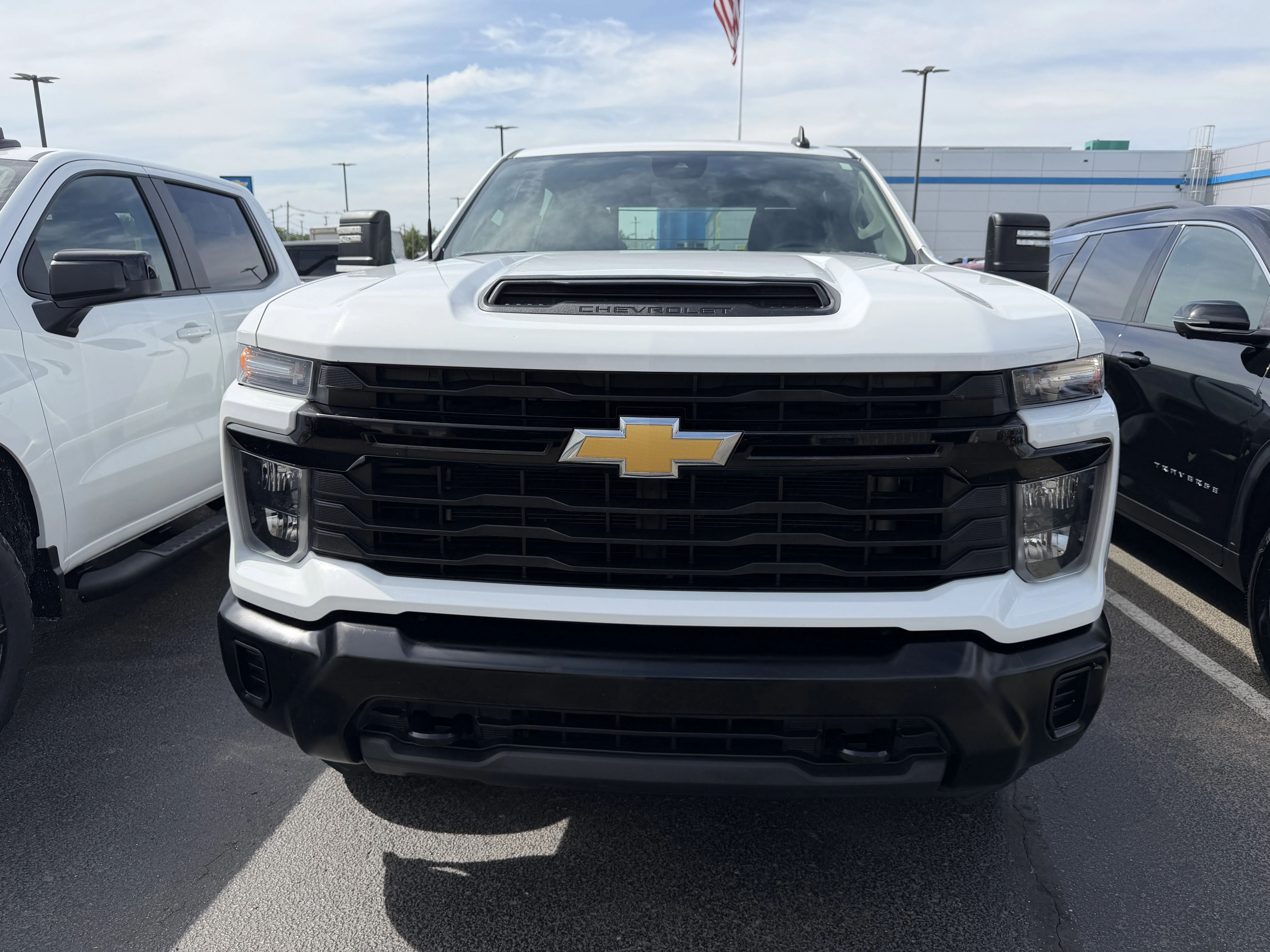 Used 2024 Summit White Chevrolet Work Truck image 3