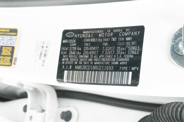 Used 2024 White Pearl Hyundai Blue image 36