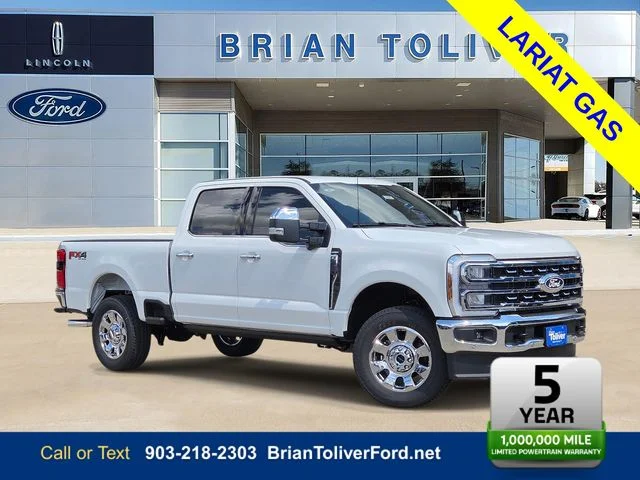 New 2027 Star White Metallic Tri-Coat Ford F-250® Lariat® image 1