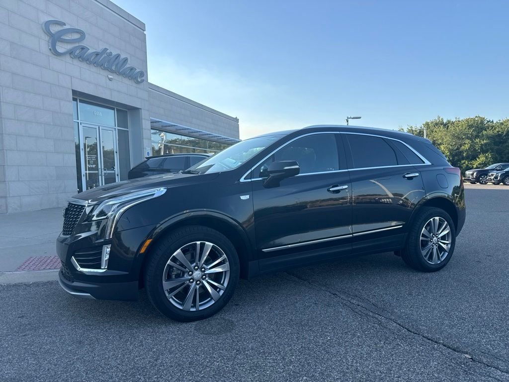Used 2025 Black Cadillac Premium Luxury image 1