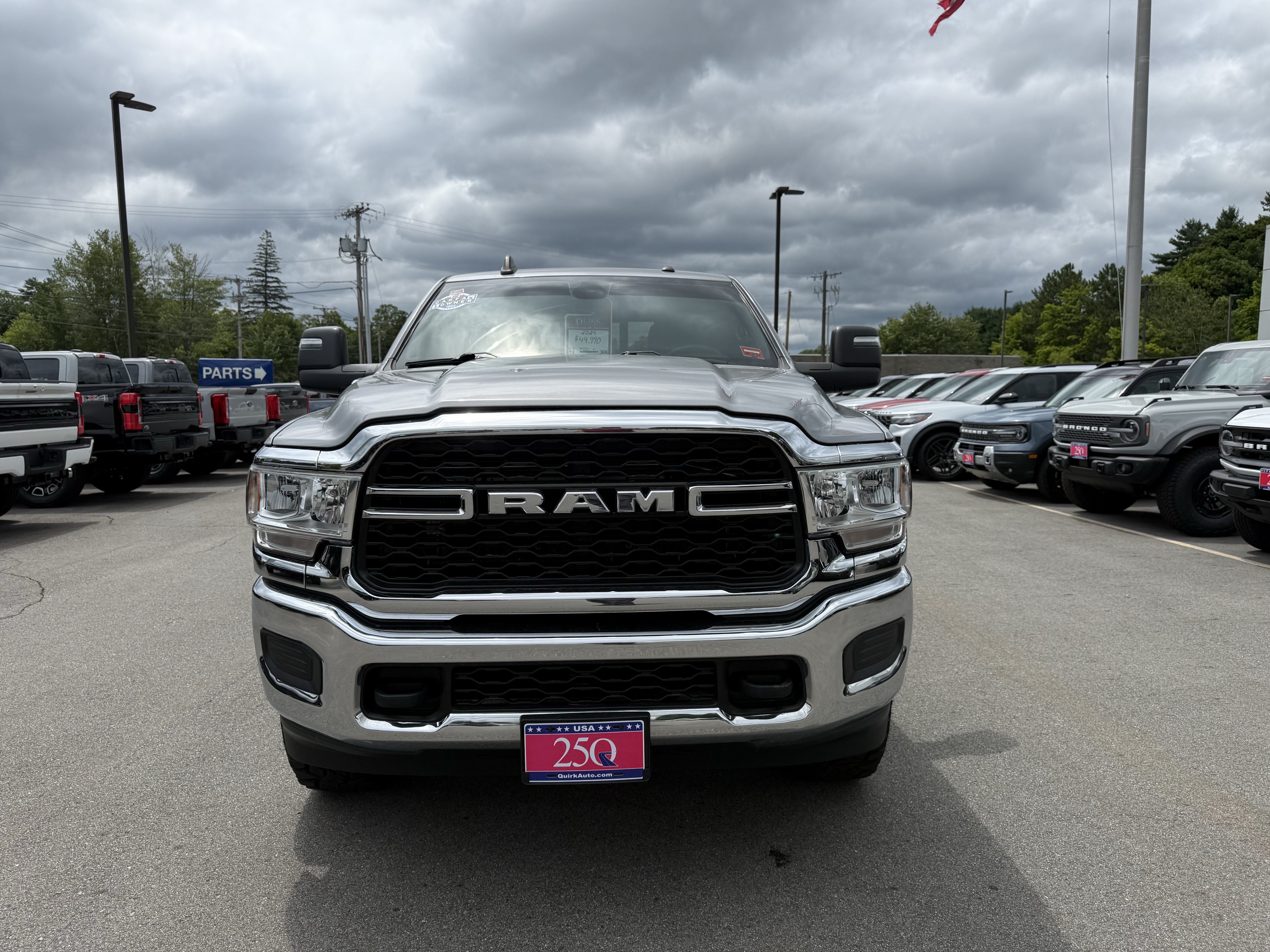 Used 2024 Billet Silver Metallic Clearcoat Ram Tradesman image 15