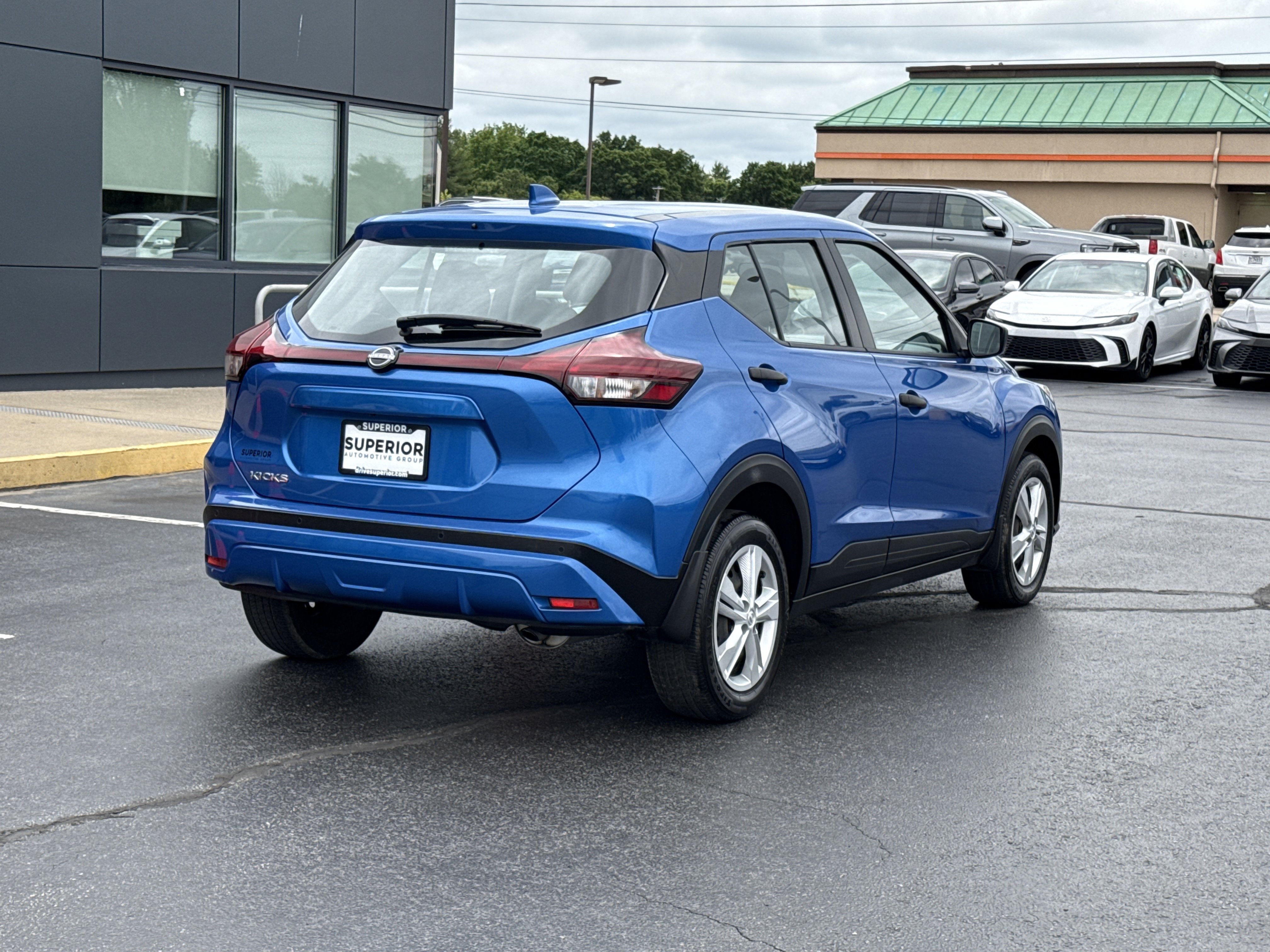 Certified Used 2024 Electric Blue Metallic Nissan S image 3