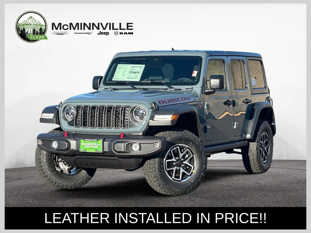 New 2026 Anvil Clearcoat Jeep Rubicon image 1