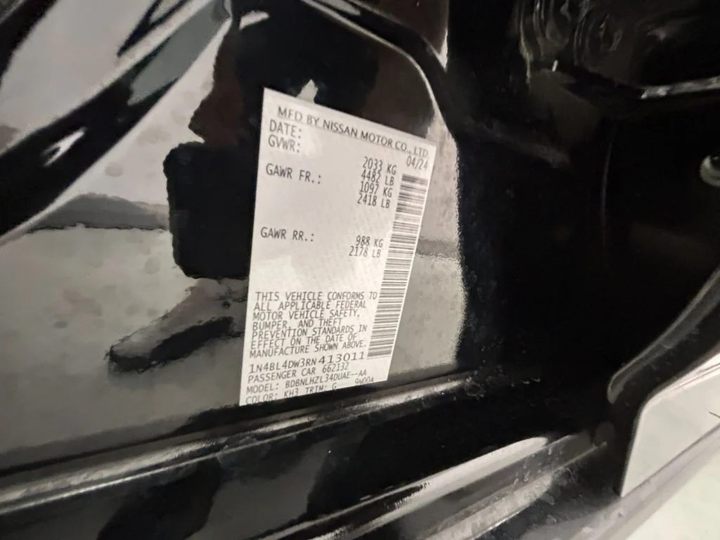 Used 2024 Black Nissan 2.5 SV image 20