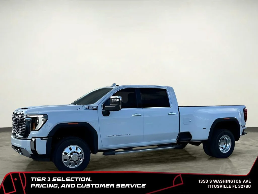 New 2026 Glacier White Tricoat GMC Denali DRW image 3