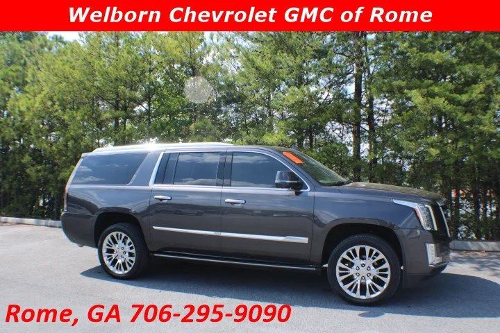 Used 2016 DARK GRANITE METALLIC Cadillac Premium Collection image 1