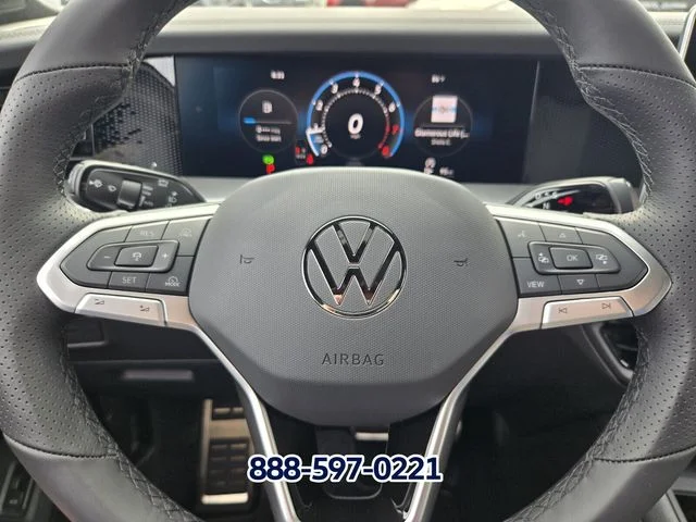 New 2026 Avocado Green w/Deep Black Roo Volkswagen 2.0T SE R-Line Black image 19