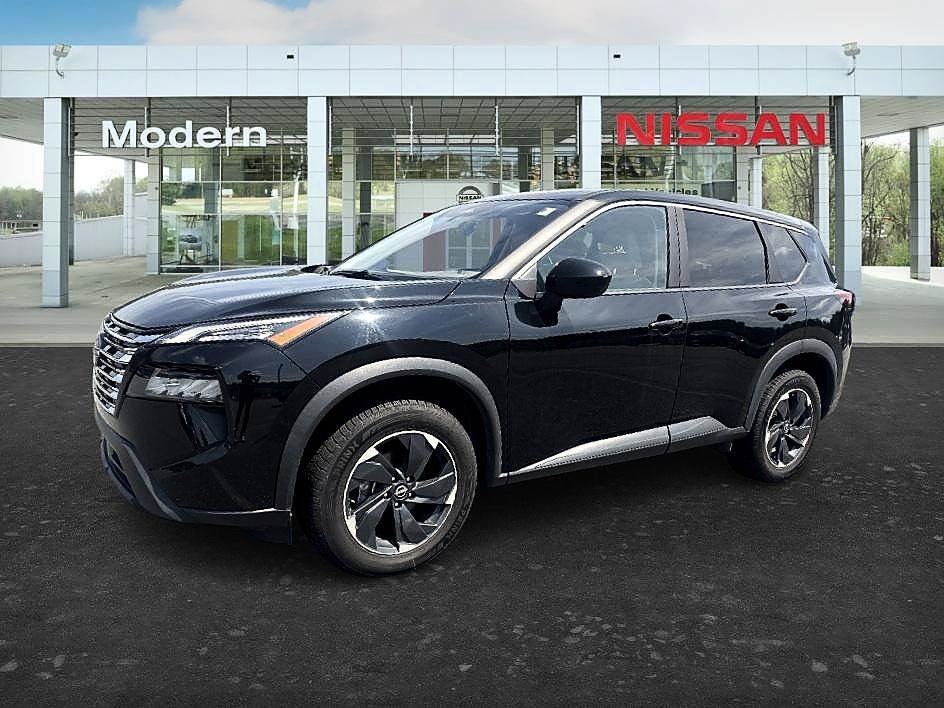 Certified Used 2025 Super Black Nissan SV image 1