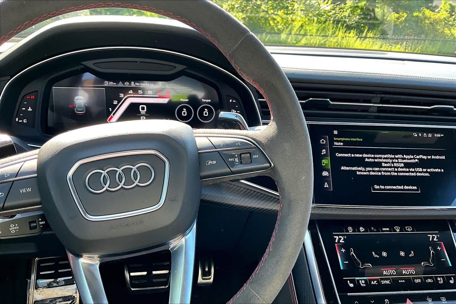 Used 2025 Mythos Black Metallic Audi performance image 25