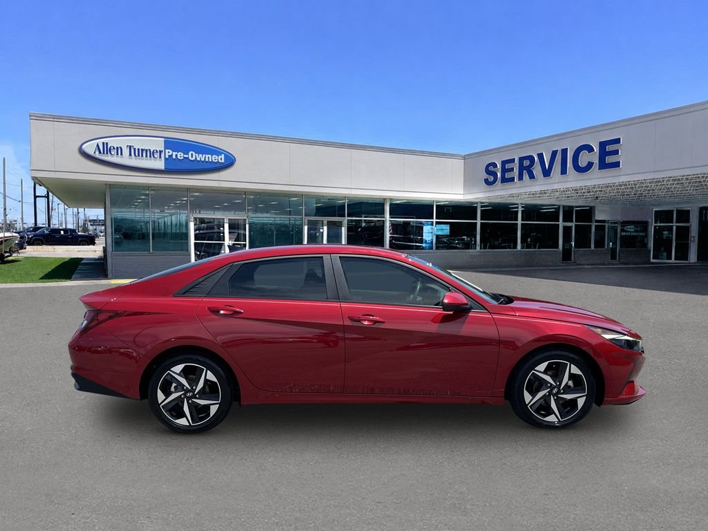 Used 2023 Scarlet Red Pearl Hyundai SEL image 6