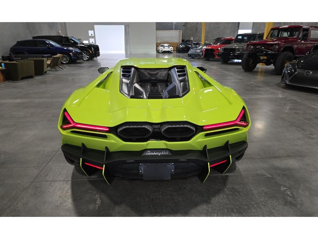 Used 2024 Verde Scandal Metallic Lamborghini Base image 2