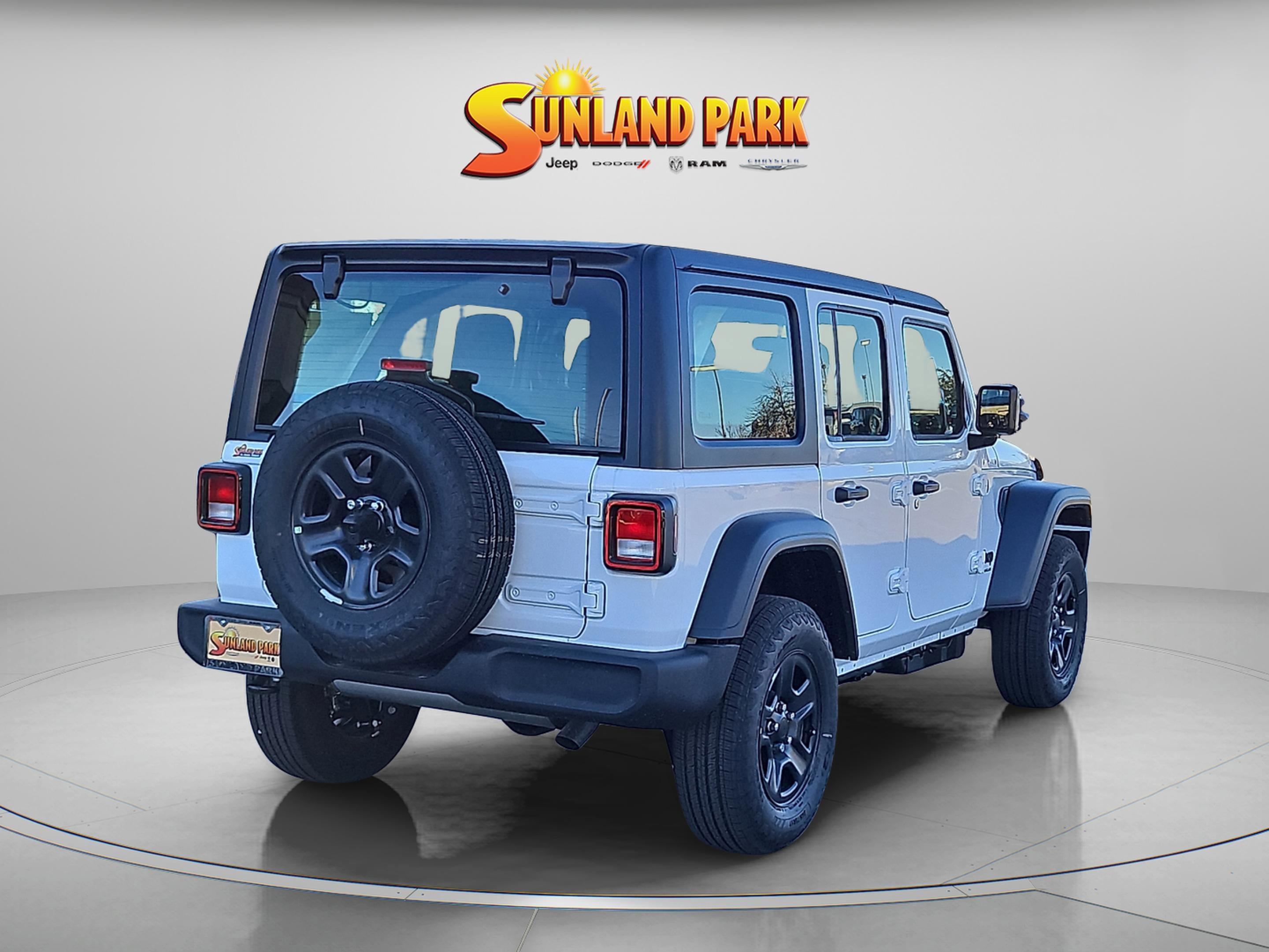 New 2026 Bright White Clear-Coat Exterior Paint Jeep Sport image 5