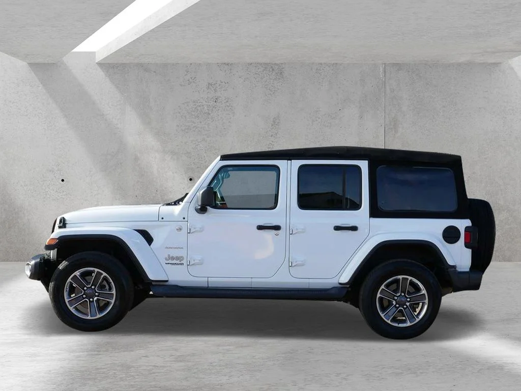 Certified Used 2018 White Jeep Unlimited Sahara image 5