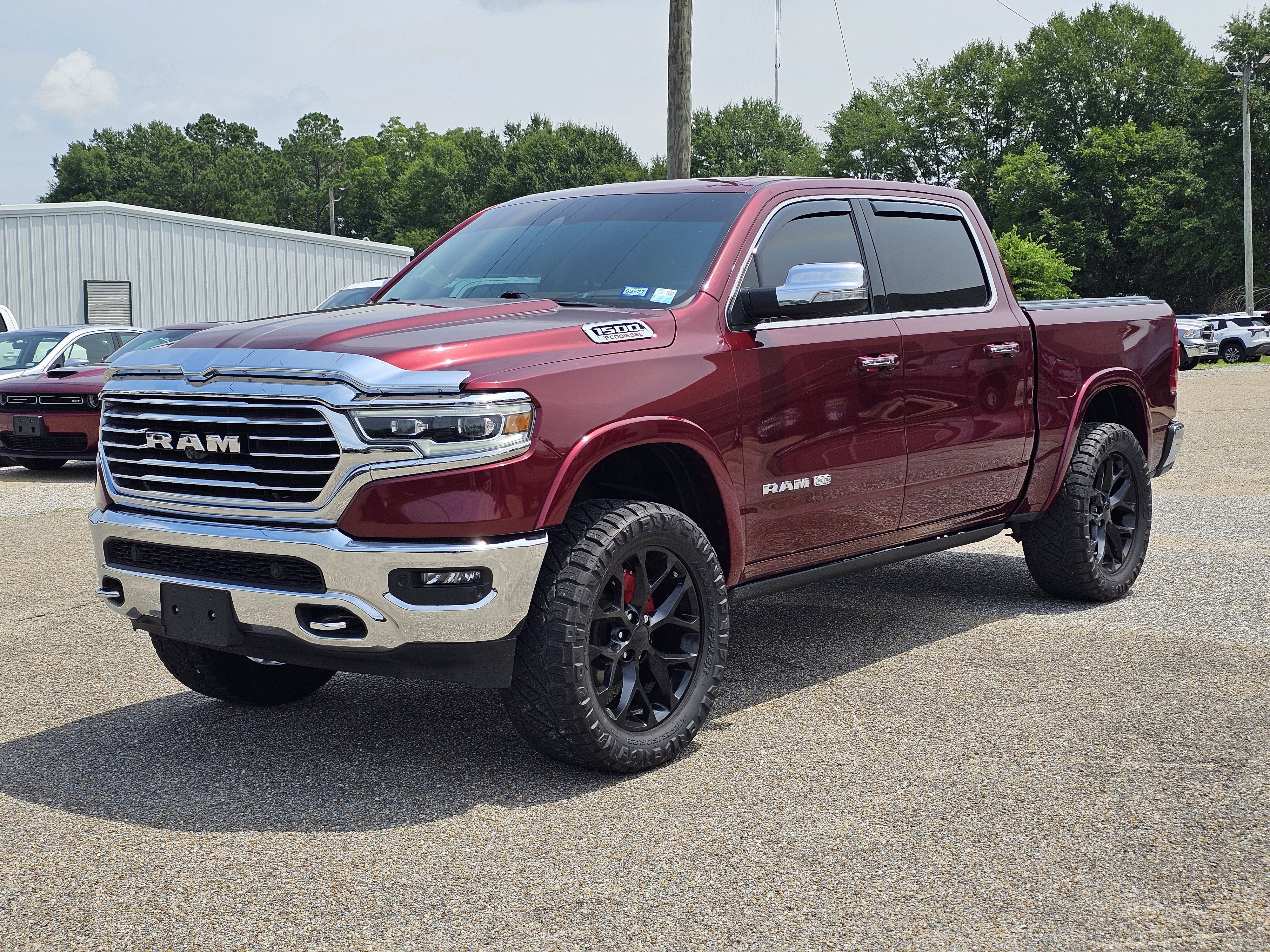 Used 2021 Delmonico Red Pearlcoat Ram Longhorn image 1