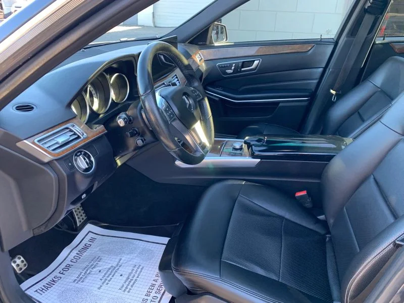 Used 2014 Gray Mercedes-Benz E 350 4MATIC® Sedan 4D image 19