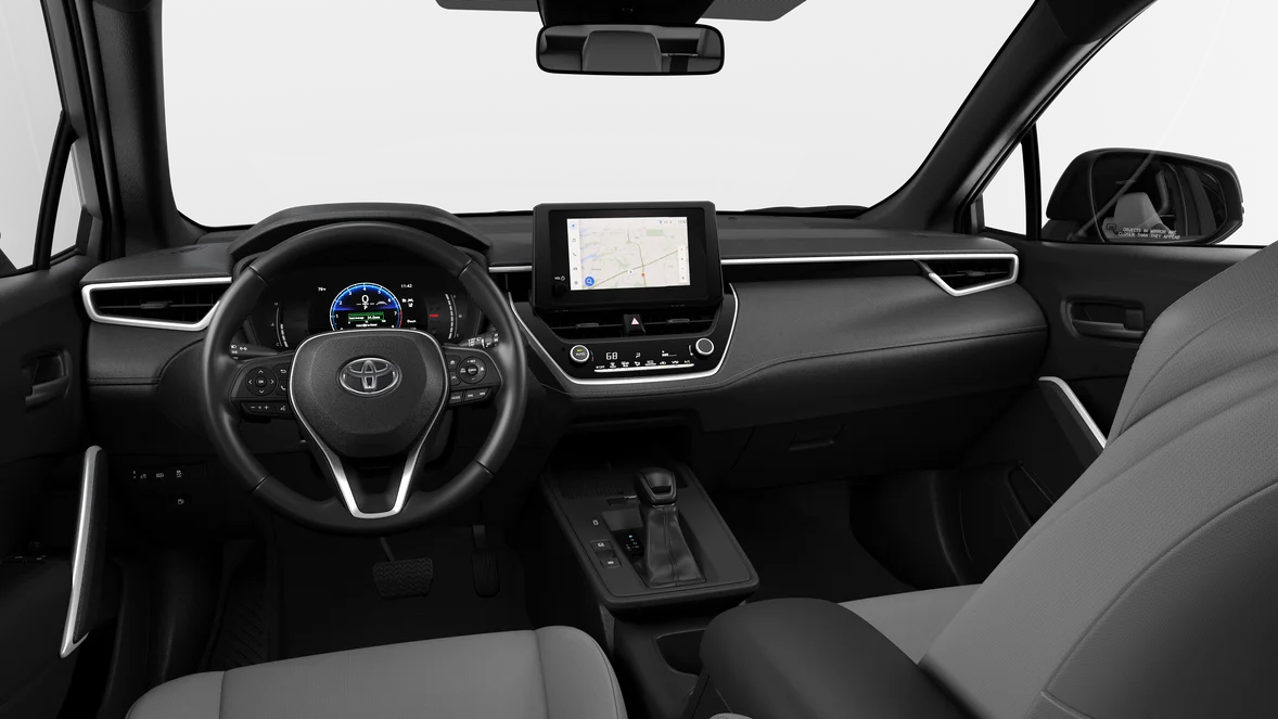 New 2026 Jet Black Toyota Hybrid SE image 27