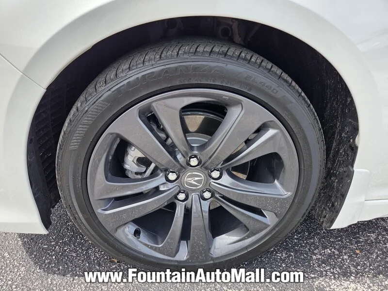 Used 2023 Platinum White Pearl Acura FWD W/A-SPEC PACKAGE image 7