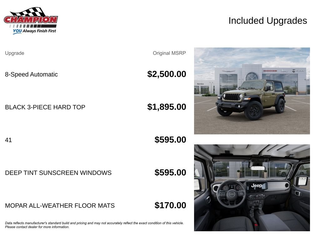 2026 Jeep Wrangler 2-Door Sport - Photo 6