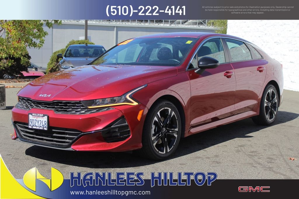 Used 2022 Kia K5 GT-Line with VIN 5XXG64J25NG093124 for sale in Richmond, CA