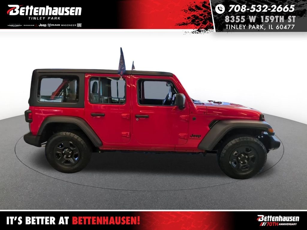New 2026 Firecracker Red Clear-Coat Exterior Paint Jeep Sport image 5