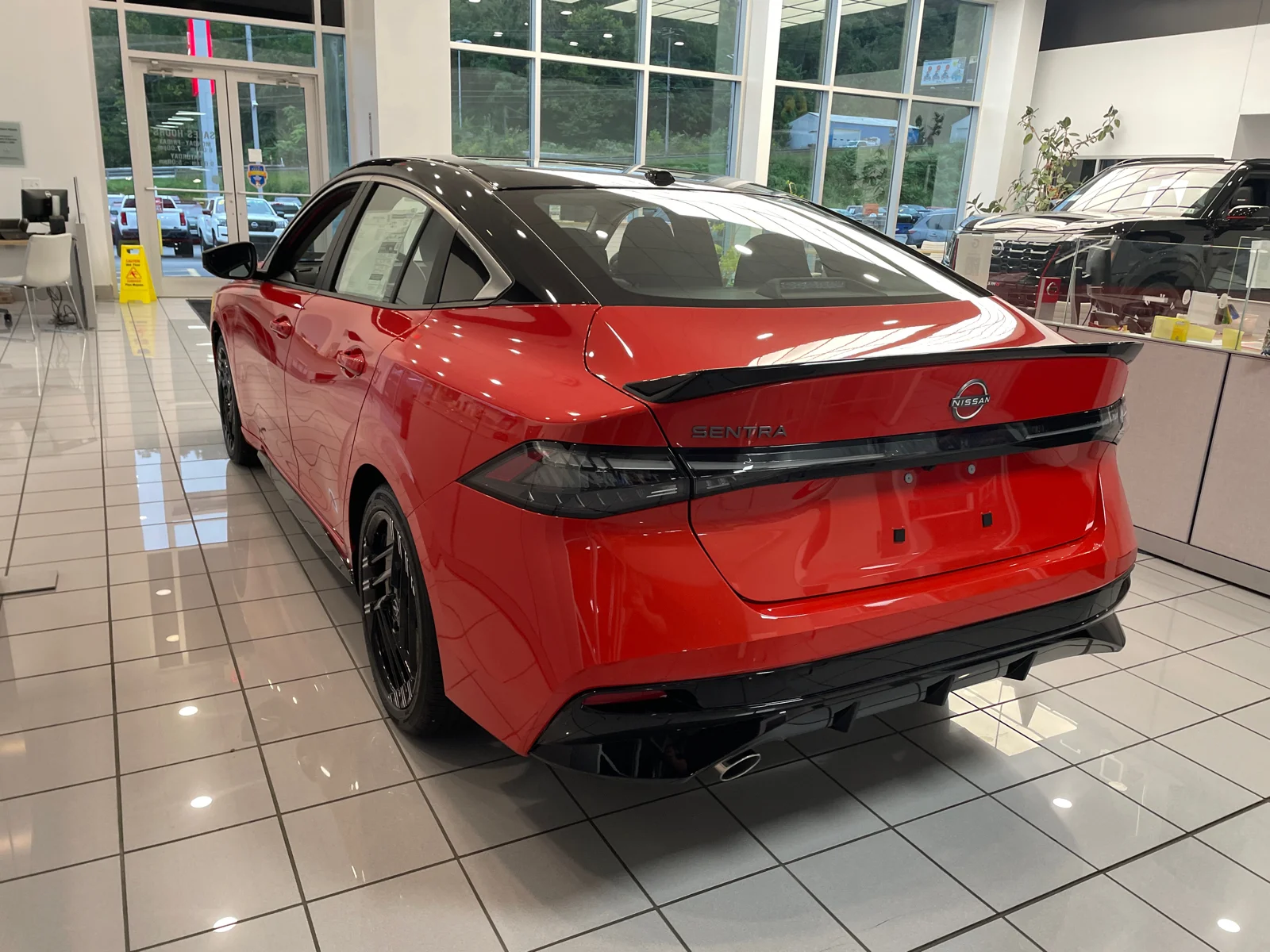 New 2027 Energetic Ember / Super Black Two-tone Nissan SR image 8