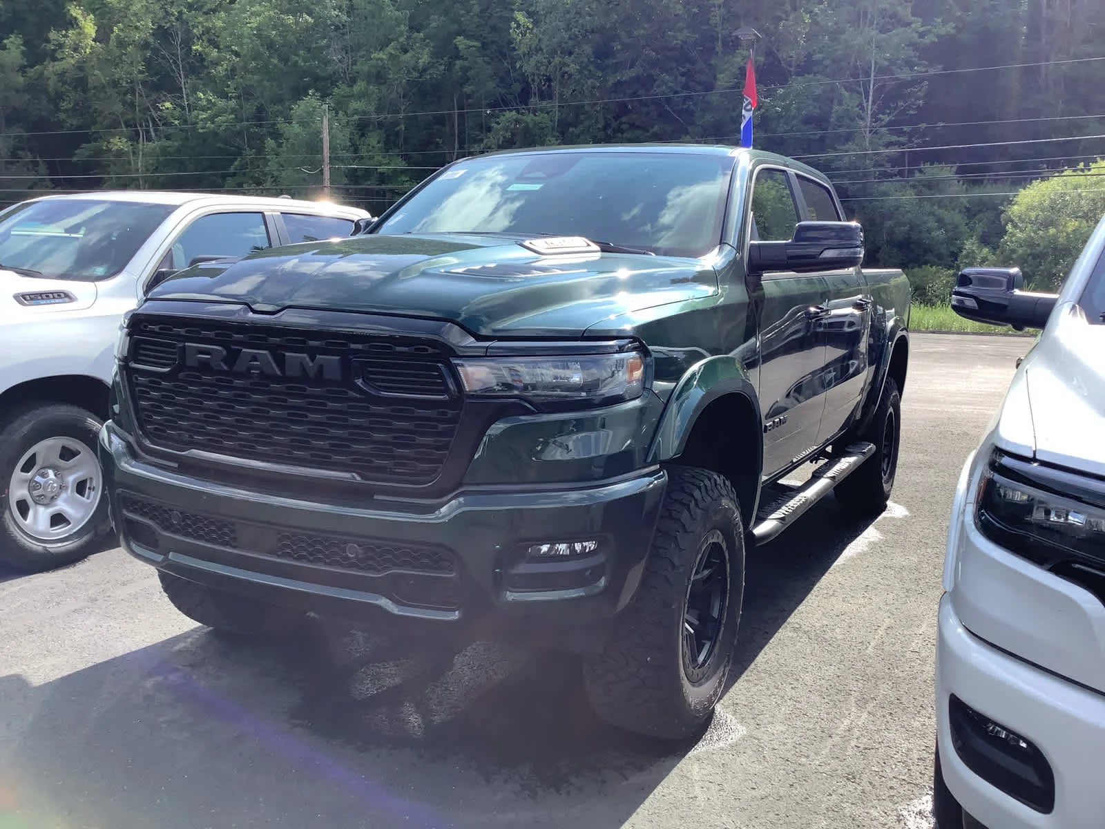 New 2026 Serrano Green Metallic Ram Big Horn image 3