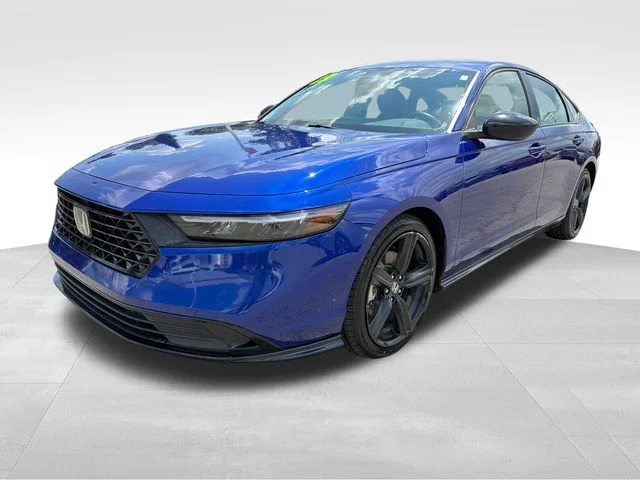 Used 2023 Blue Honda Sport-L image 3