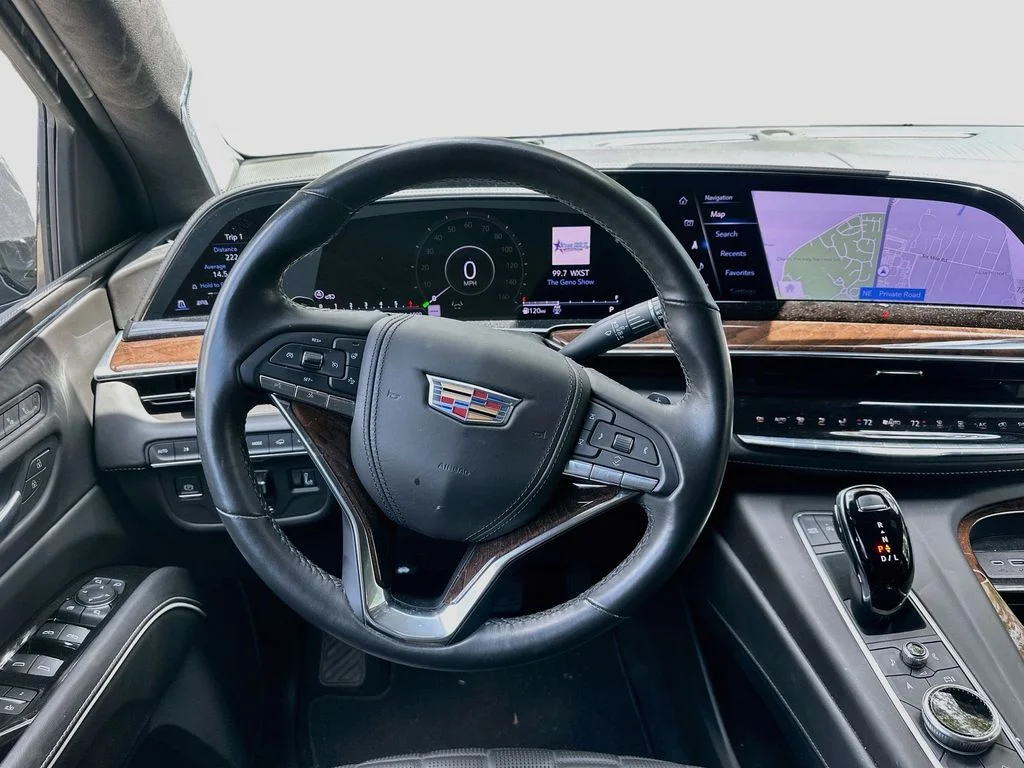 Used 2023 Silver Metallic Cadillac Sport Platinum image 24