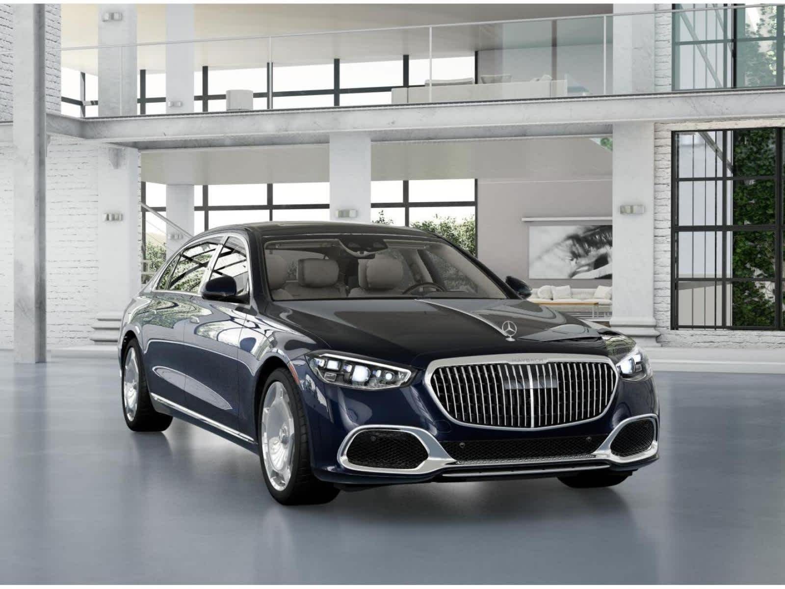 New 2026 Nautical Blue Metallic Mercedes-Benz Maybach S 580 image 9
