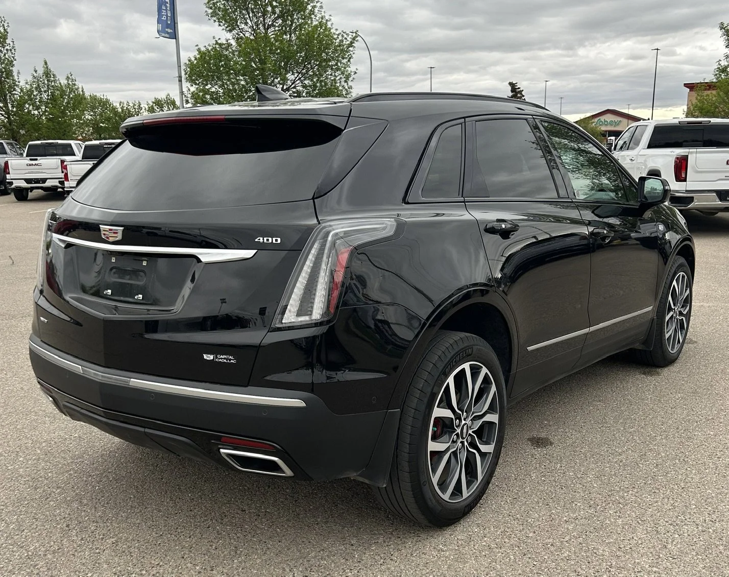 Certified Used 2025 STELLAR BLACK Cadillac AWD Sport image 5