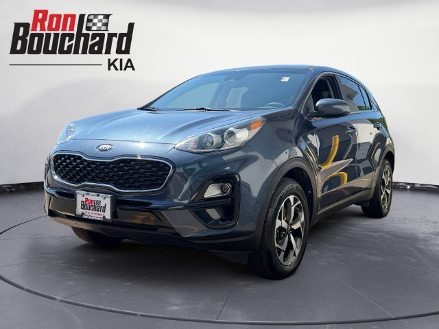 Used 2021 Blue Kia LX image 6