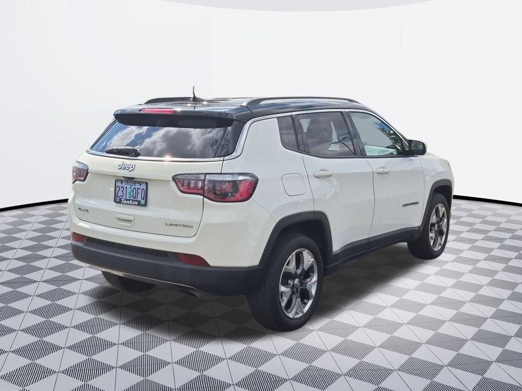 Used 2020 White Clearcoat Jeep Limited image 6
