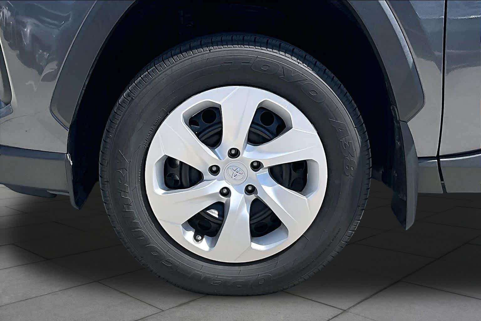 Used 2024 Magnetic Gray Metallic Toyota LE image 10