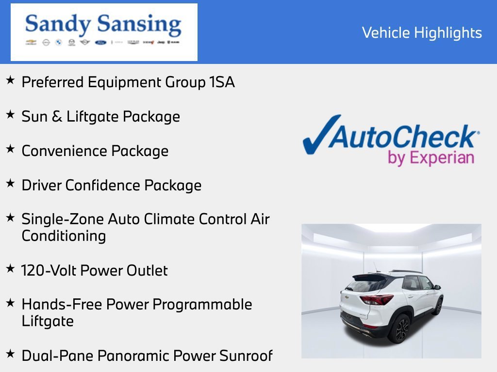 Used 2022 SUMMIT WHITE Chevrolet ACTIV image 7