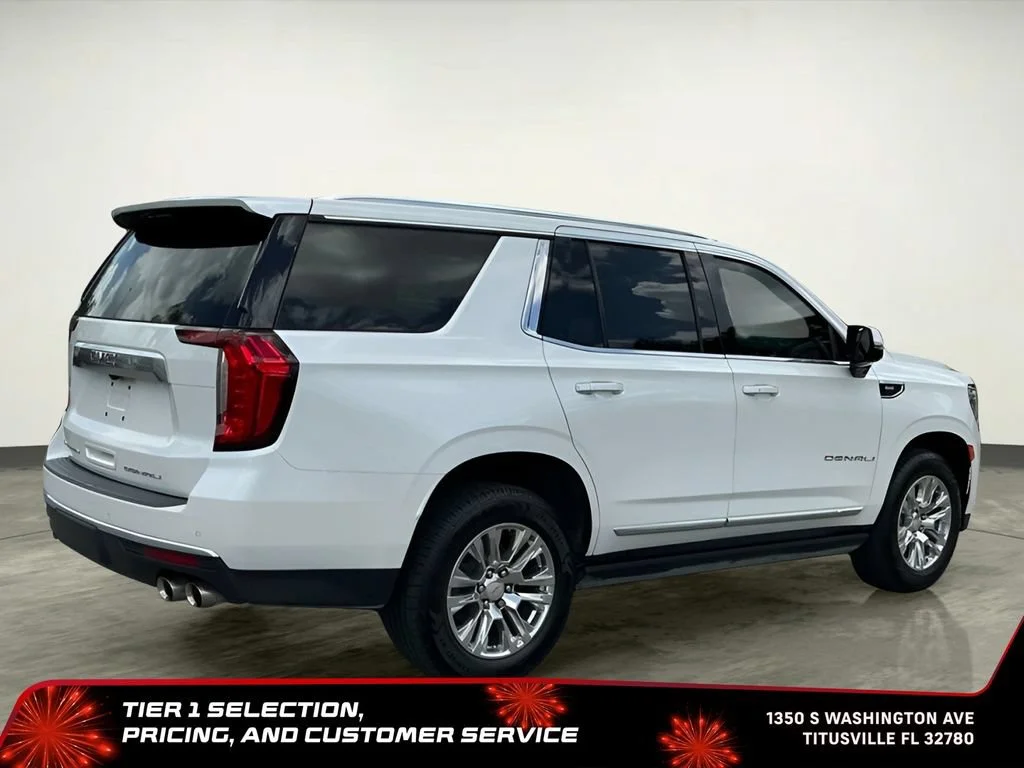 Used 2021 WHITE FROST TRICOAT GMC Denali image 11