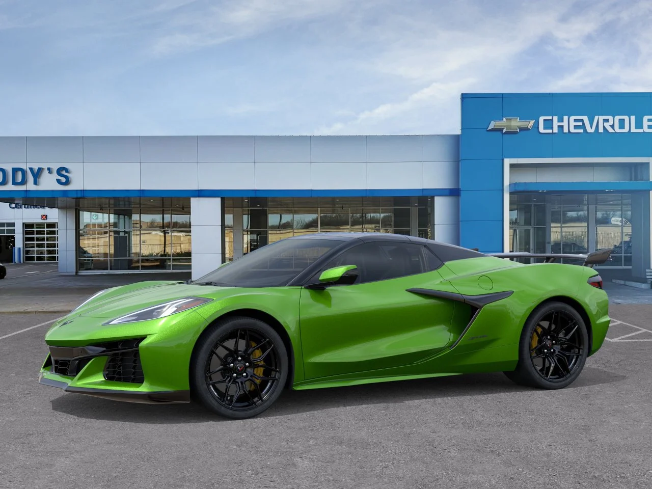 New 2026 Roswell Green Metallic Chevrolet 3LZ image 2