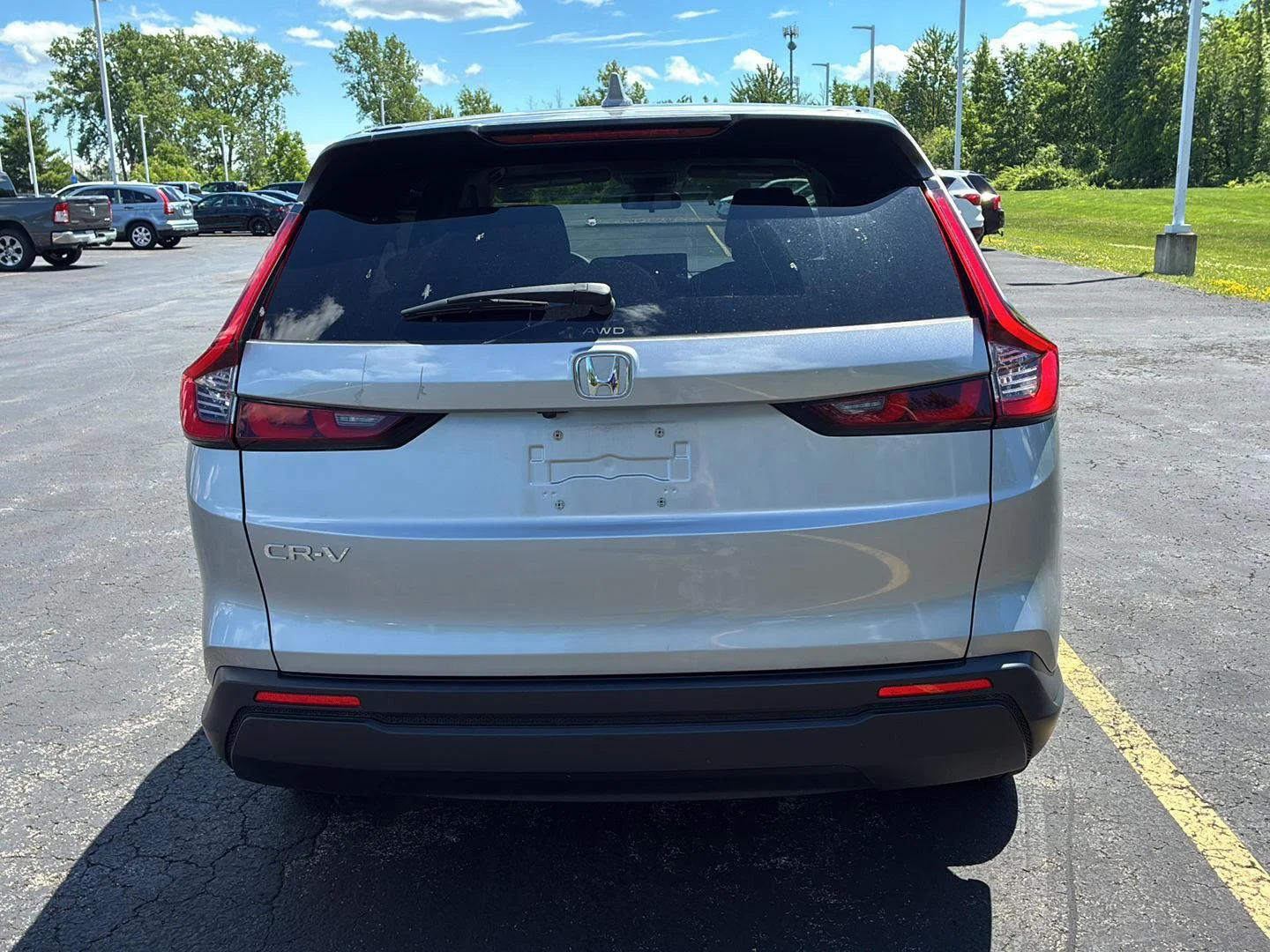 Used 2024 Lunar Silver Metallic Honda EX image 18