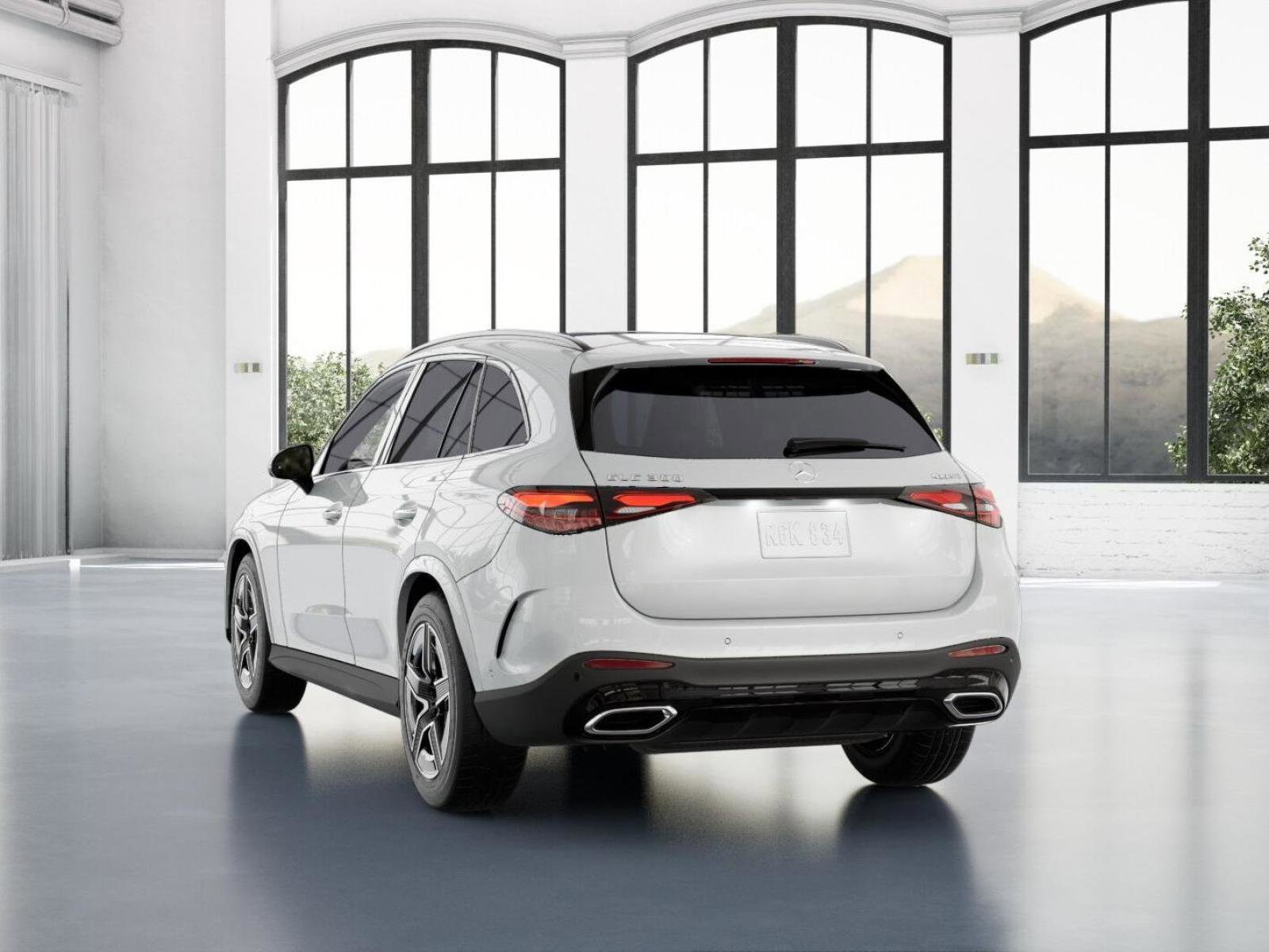 New 2026 MANUFAKTUR Moonlight White Metallic Mercedes-Benz GLC 300 image 41
