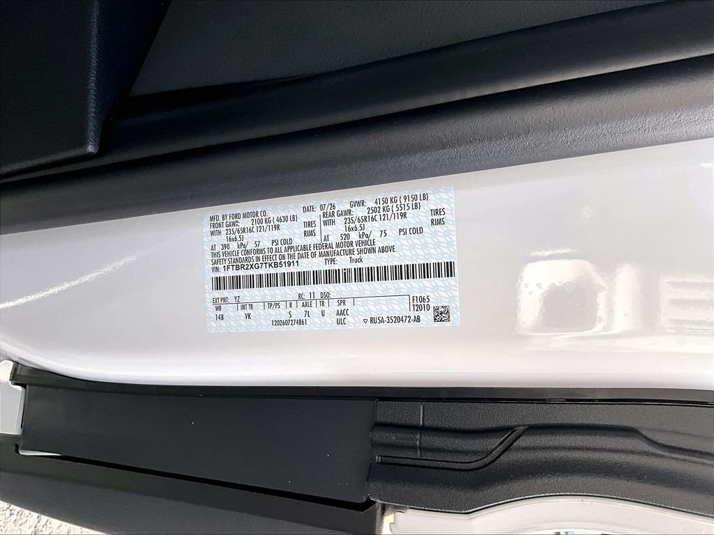 New 2026 Oxford White Ford Base image 12