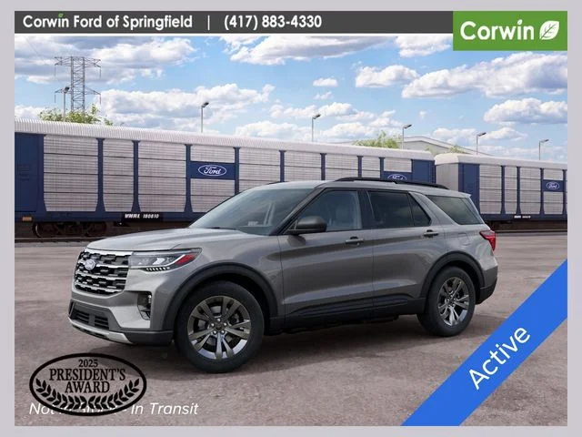 New 2027 Carbonized Gray Metallic Ford Active image 1