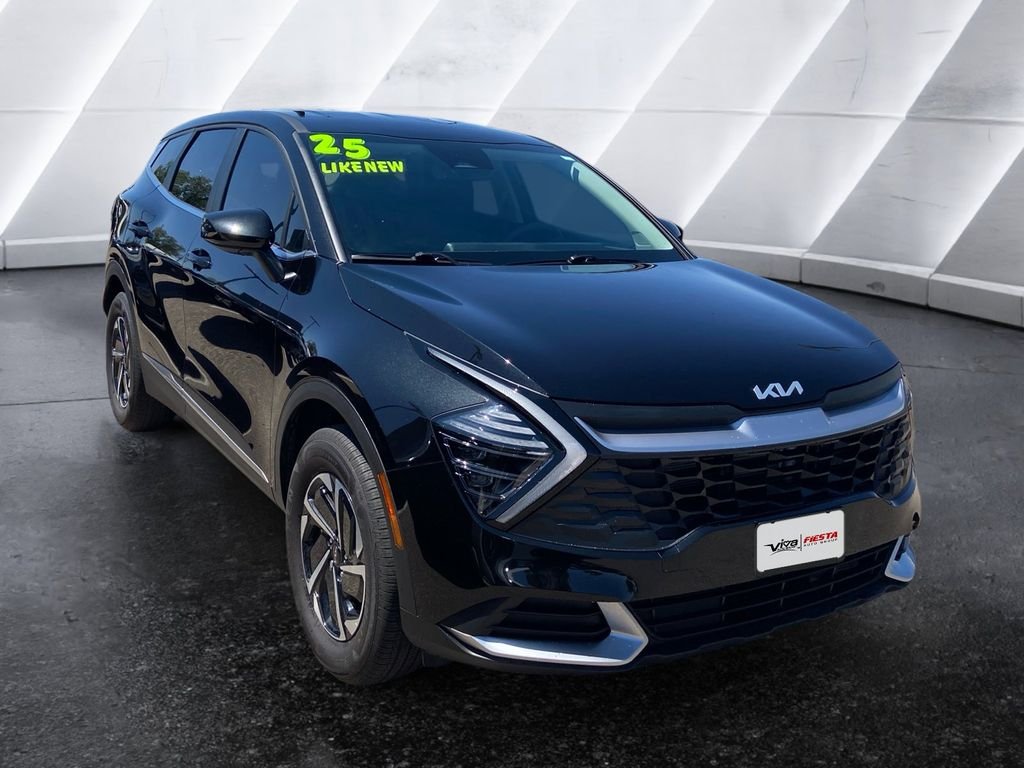 Used 2025 Black Kia LX image 1