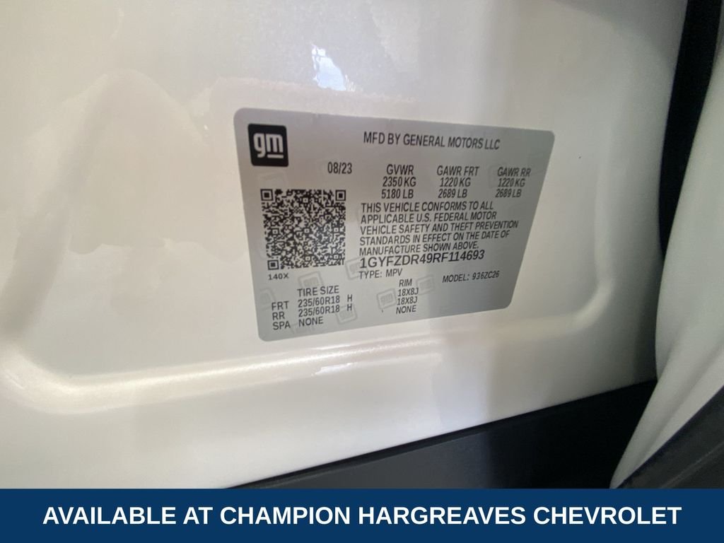 Used 2024 Crystal White Cadillac Premium Luxury image 42