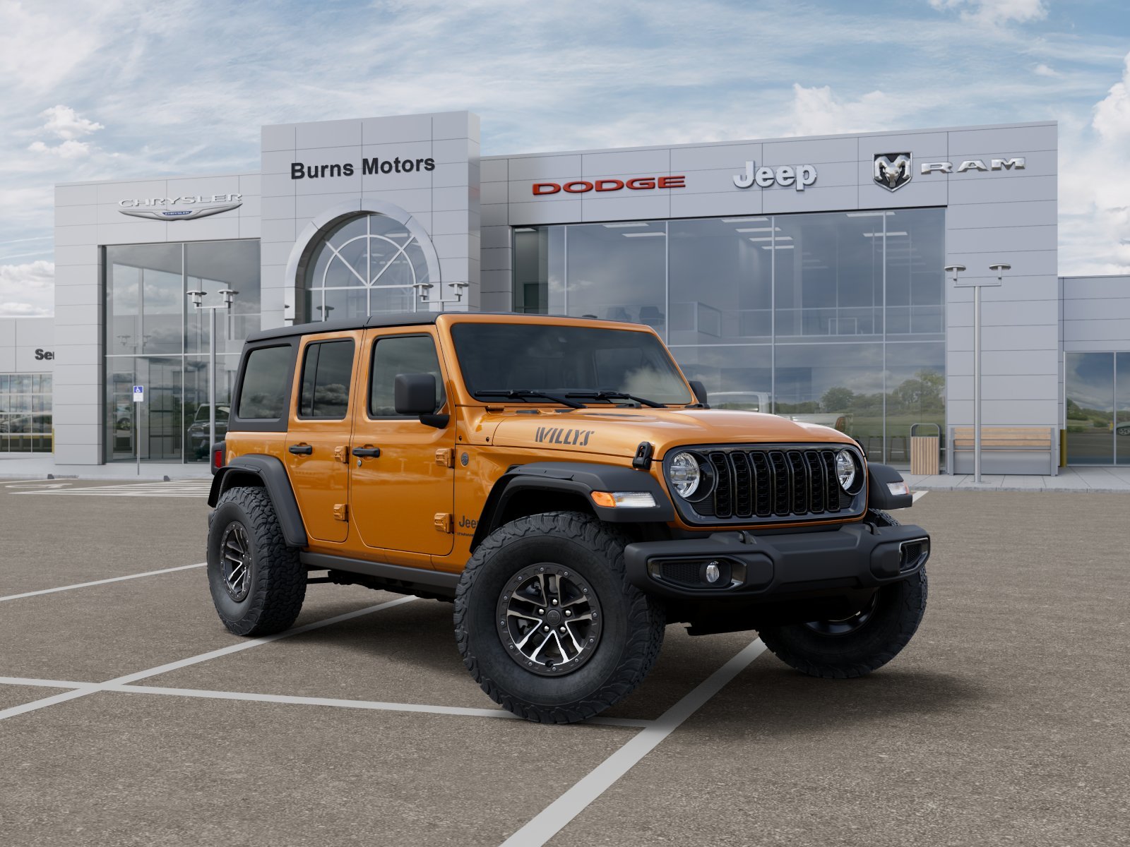 New 2026 Goldilocks Exterior Paint Jeep Willys 4-Door XTREME image 31