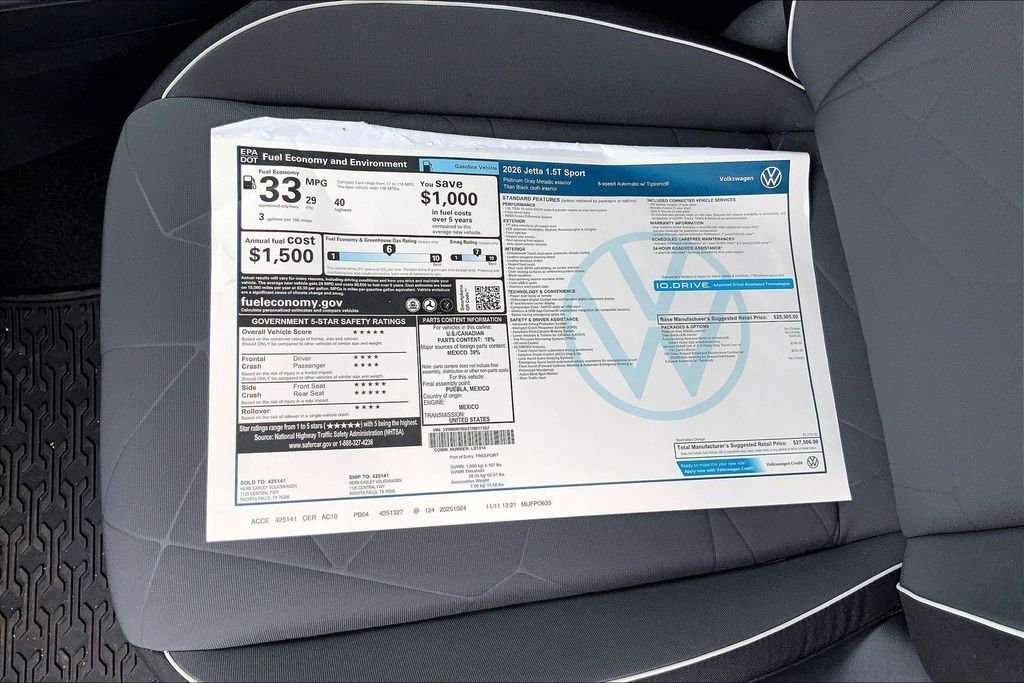 2026 Volkswagen Jetta Sport - Photo 13
